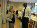 Johanna Grussner och Patrick Kabanda