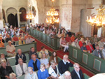 Publiken i Finstrms kyrka