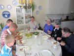 Hos familjen Sandholm