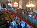 Publiken i Finstrms kyrka